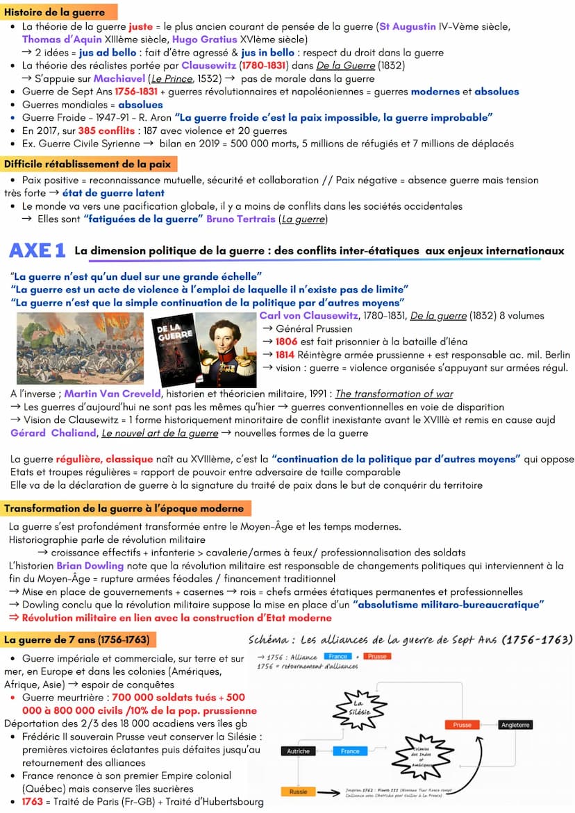THÈME 2
Faire la
a guerre, faire la paix : formes de conflits et modes de résolution
INTRODUCTION Formes de conflits et tentatives de paix d