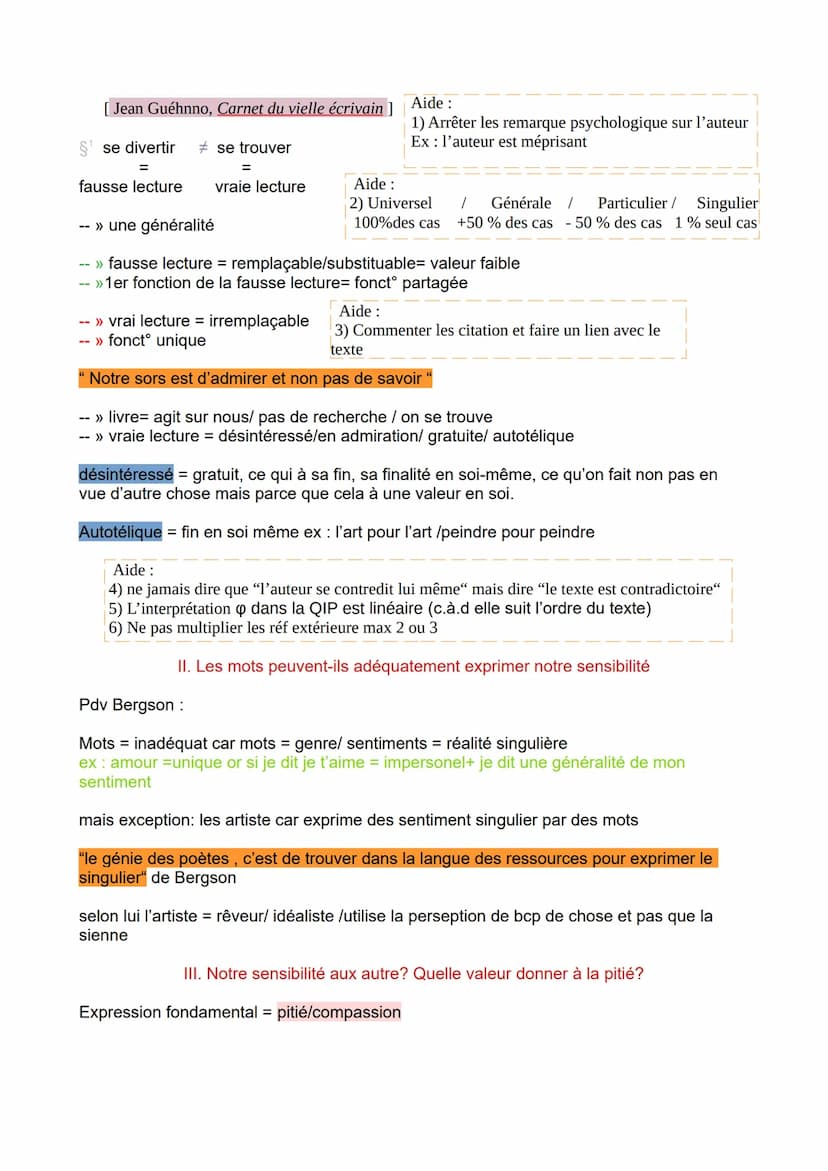 Introduction :
Thème 1 : La recherche de soi
Question préliminaire:Une question qu'on pose avant de débuter un entretien
liminaire: ce qui s