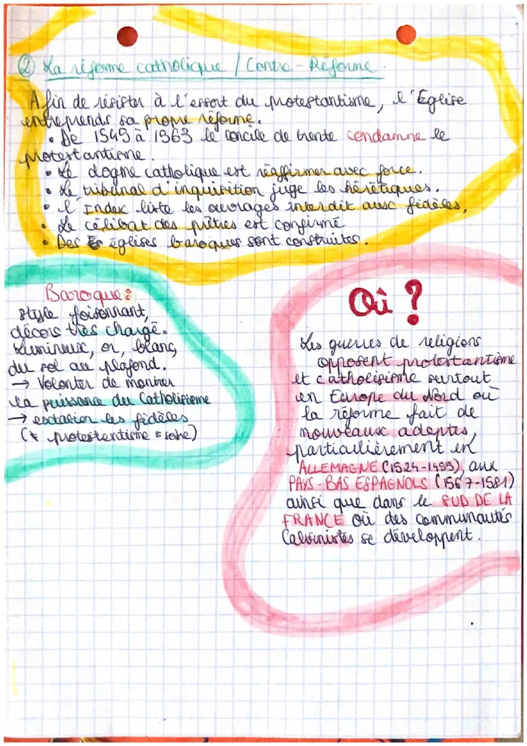 Humanisme & Renaissance & C
Réformes Religieuses...
I)- Humanisme.
est un mouvement intellectuel, courant de pervers
manières nouvelle d'env