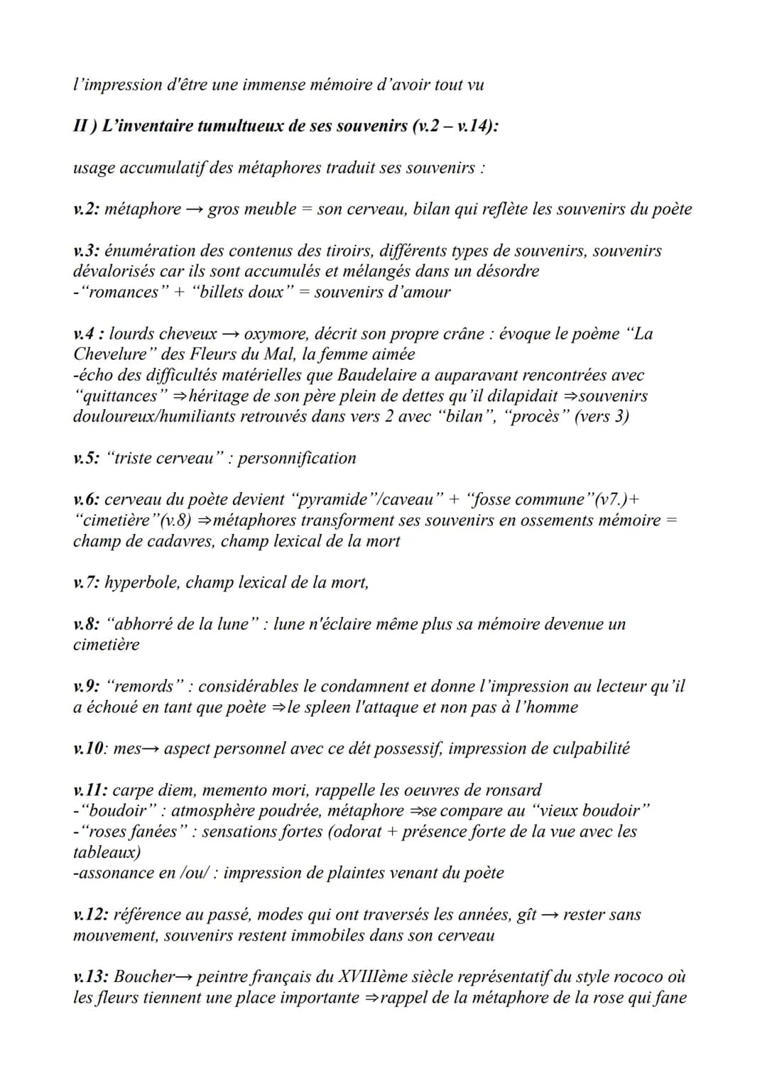 Analyse Spleen
Introduction : Le poème étudié fut écrit
par Charles Baudelaire, poète de la
modernité, inclassable, au carrefour de
différen