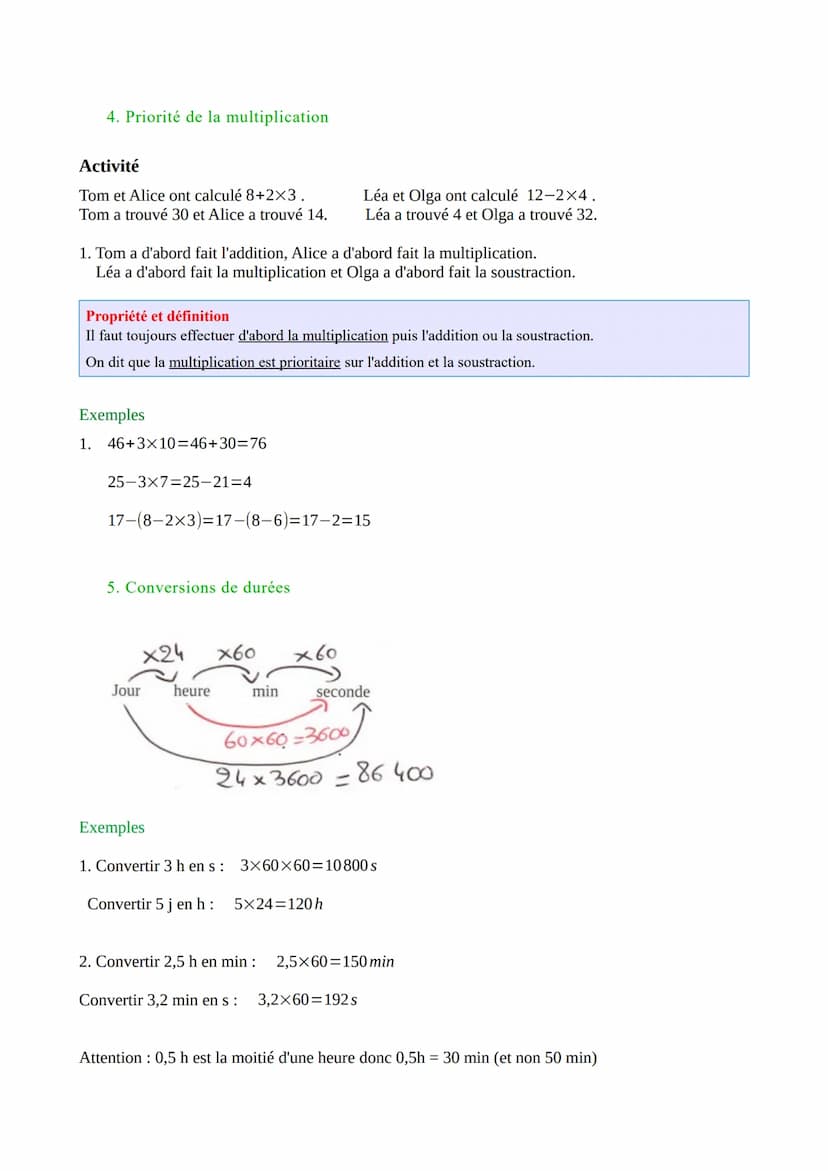 Chapitre 7: Multiplication et division
I. Multiplication
1. Vocabulaire
Définitions
Le résultat d'une multiplication s'appelle un produit.
L