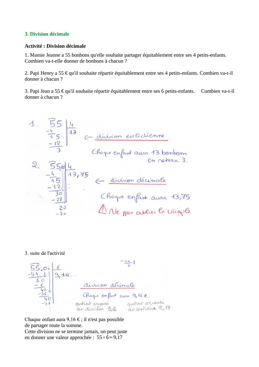 Chapitre 7: Multiplication et division
I. Multiplication
1. Vocabulaire
Définitions
Le résultat d'une multiplication s'appelle un produit.
L