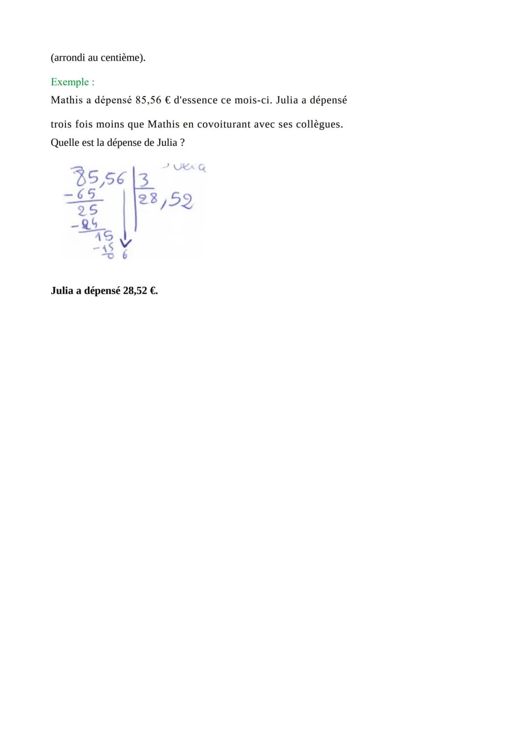 Chapitre 7: Multiplication et division
I. Multiplication
1. Vocabulaire
Définitions
Le résultat d'une multiplication s'appelle un produit.
L