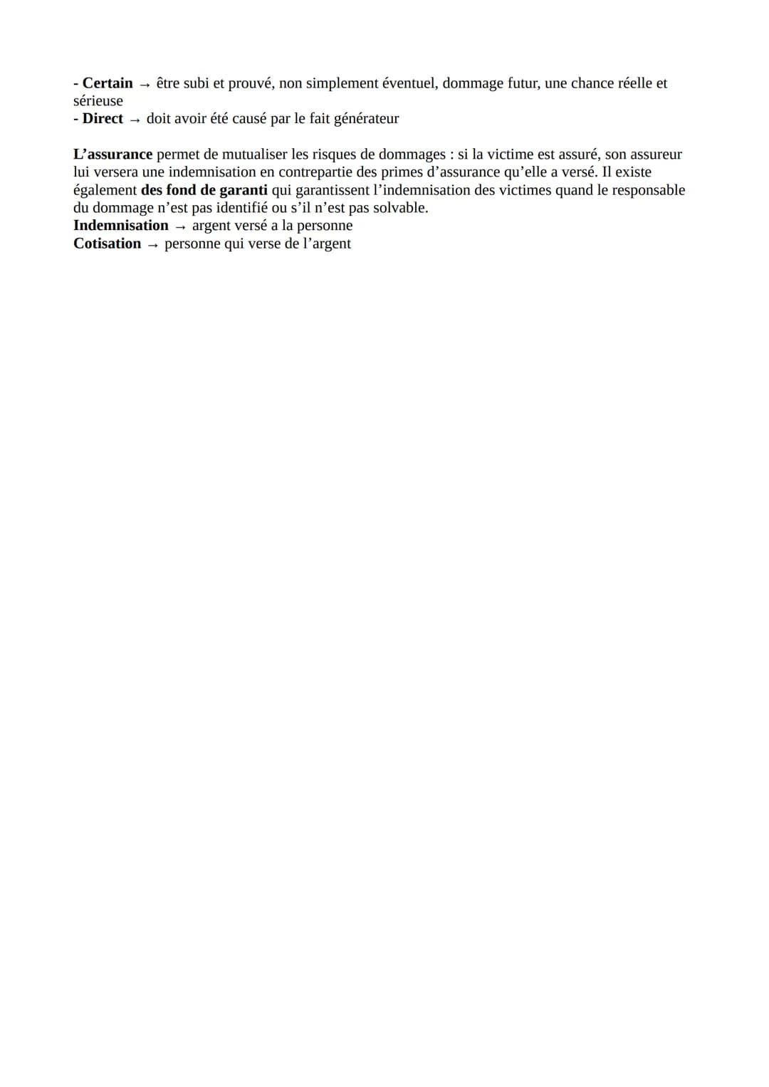 Les responsabilités civile et pénale
Les responsabilités pénale et civile se distinguent tant du point de vue de leur objectif que de leurs
