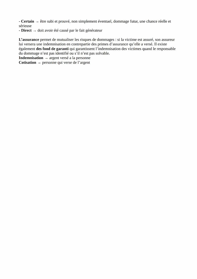 Les responsabilités civile et pénale
Les responsabilités pénale et civile se distinguent tant du point de vue de leur objectif que de leurs
