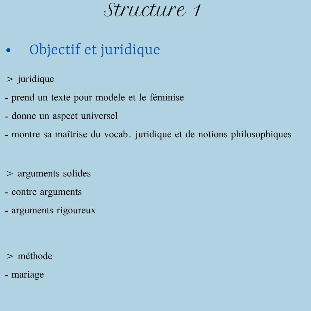 Ce qu'il faut retenir
pour une dissertation sur:
La déclaration des droits de la femme et de la citoyenne de
Olympe de gouges
cours intégral