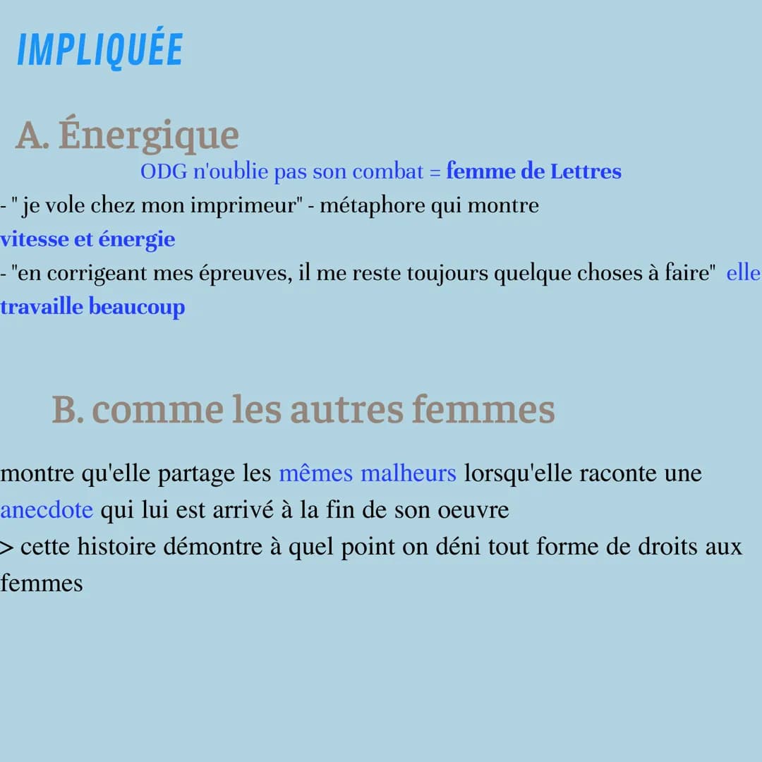 Ce qu'il faut retenir
pour une dissertation sur:
La déclaration des droits de la femme et de la citoyenne de
Olympe de gouges
cours intégral
