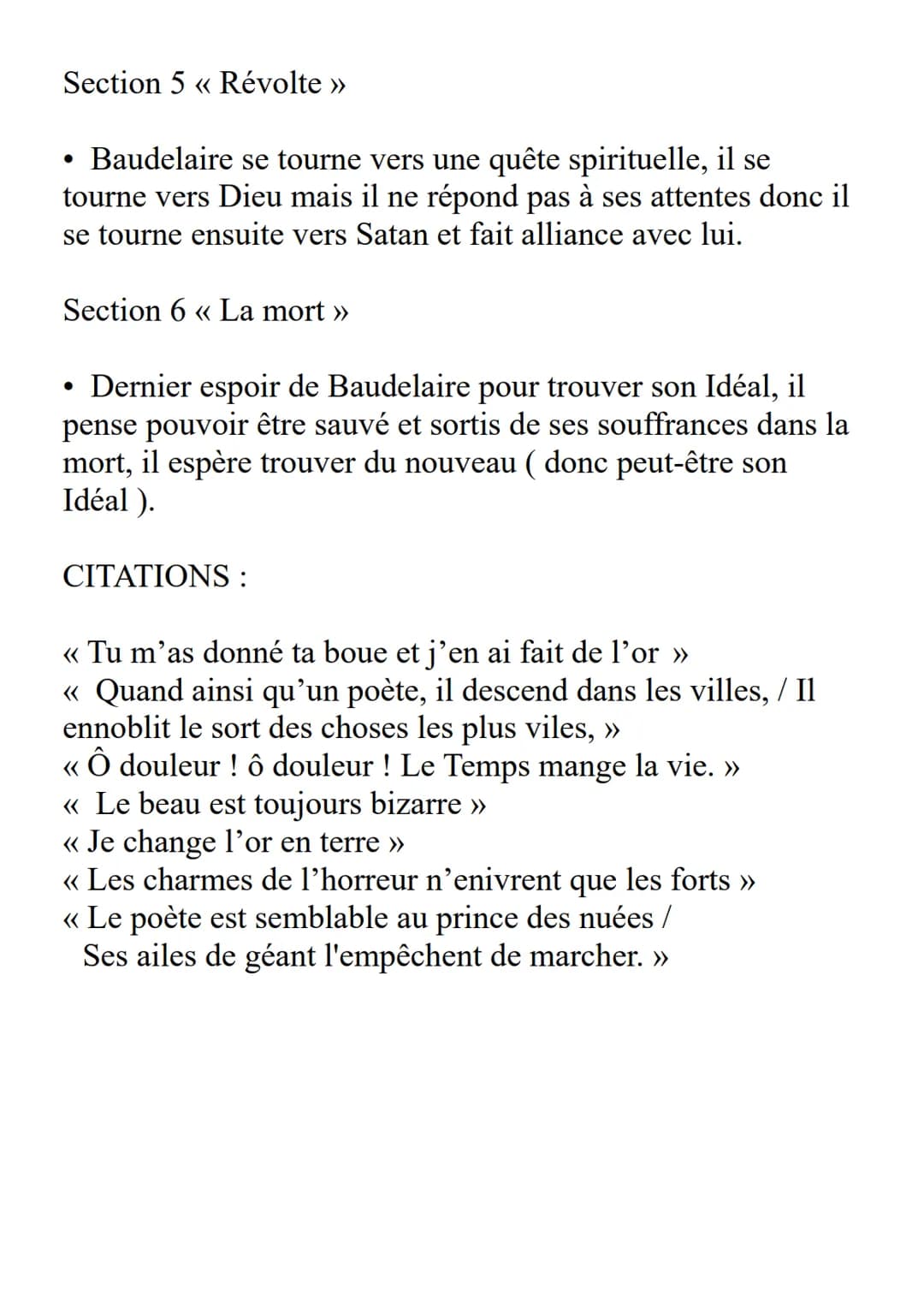 Les Fleurs Du Mal
Baudelaire
FICHE D'IDENTITÉ :
Titre : Les Fleurs Du Mal (FDM)
Auteur: Baudelaire
Date: 1857 et 1861
Mouvement littéraire :