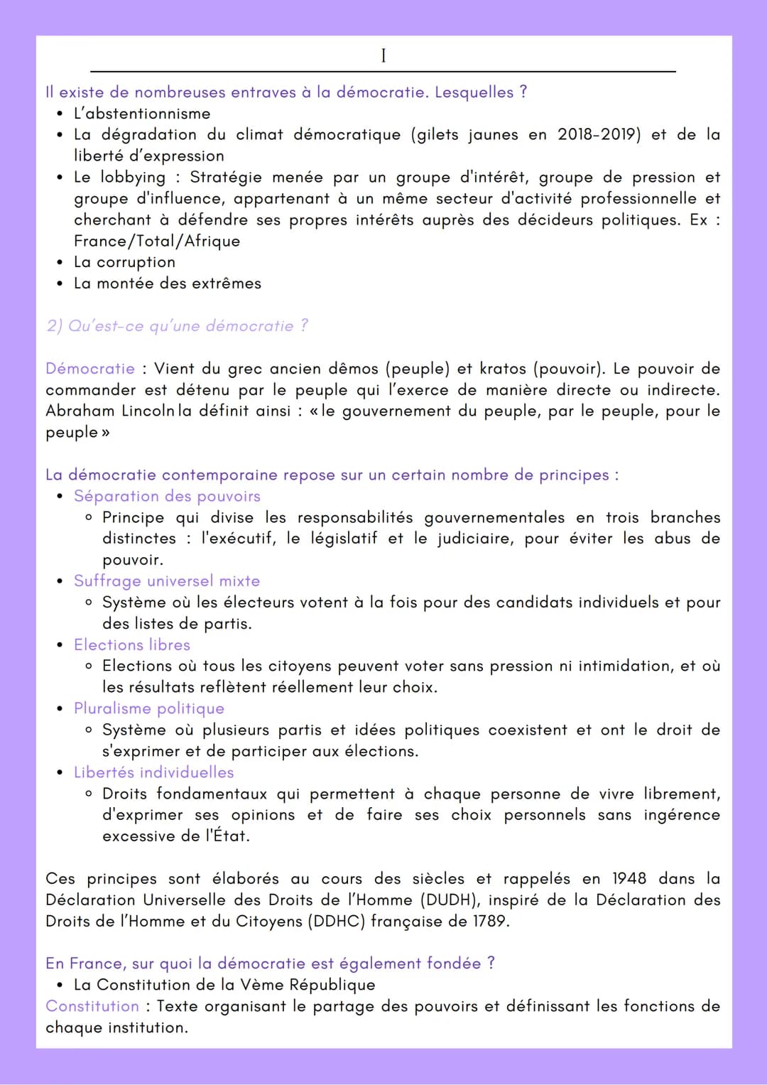 INTRODUCTION
En 2006, le groupe de presse britannique The Economist Group crée un indicateur
pour évaluer la démocratie de chaque Etat.
Quel