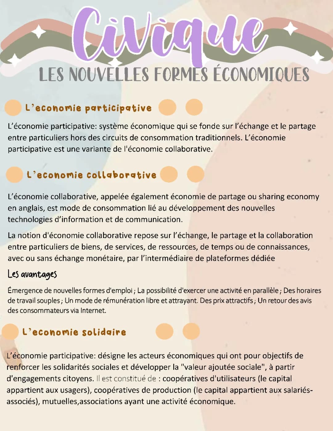 Les Avantages et Inconvénients de l'Économie Collaborative et Circulaire