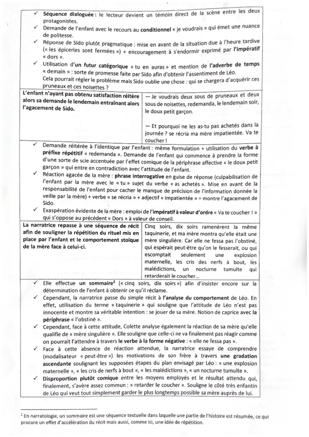 Parcours : La célébration du monde
Texte 11: Colette, Sido, chapitre 3, Le Livre de poche, Coll. Les classiques pédago, pp. 108-109
Oui, un 