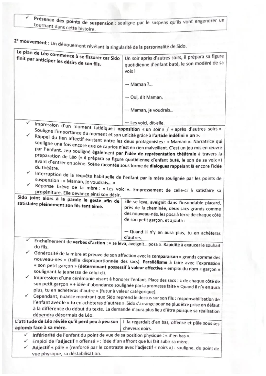 Parcours : La célébration du monde
Texte 11: Colette, Sido, chapitre 3, Le Livre de poche, Coll. Les classiques pédago, pp. 108-109
Oui, un 