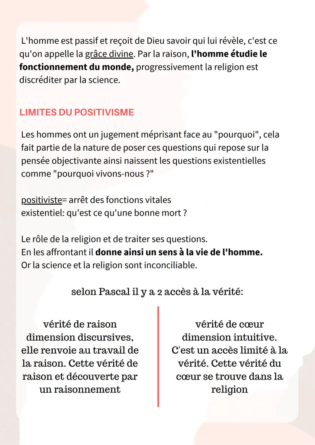 LA RELIGION
étymologie:
religion: religare = relier
A.POLYTHÉISME ANTIQUES
• rôle social de la religion >> rôle politique et vivre ensemble

