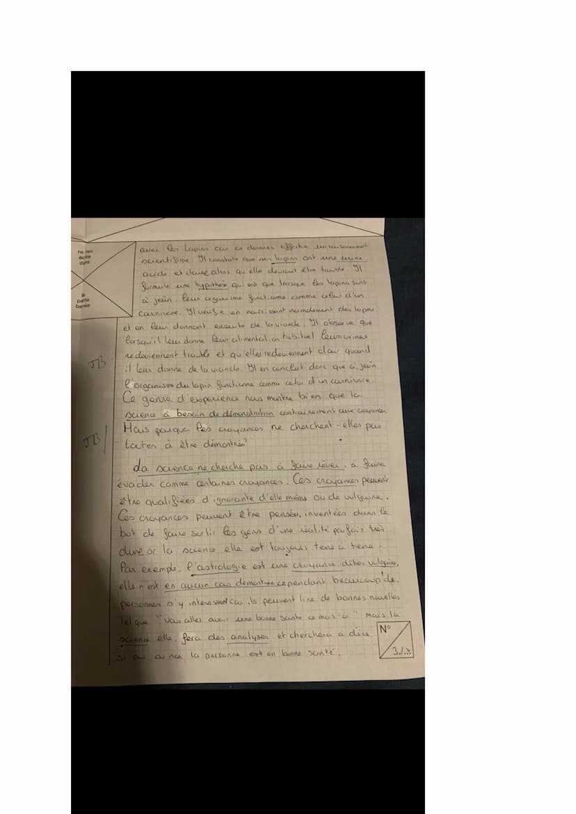Sujet bac blanc de philo: la science est elle une croyance comme les autres Examen ou concours :
Spécialité/option:
Repère de l'épreuve
Epre
