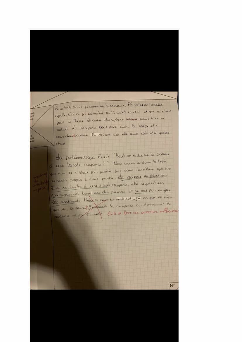 Sujet bac blanc de philo: la science est elle une croyance comme les autres Examen ou concours :
Spécialité/option:
Repère de l'épreuve
Epre