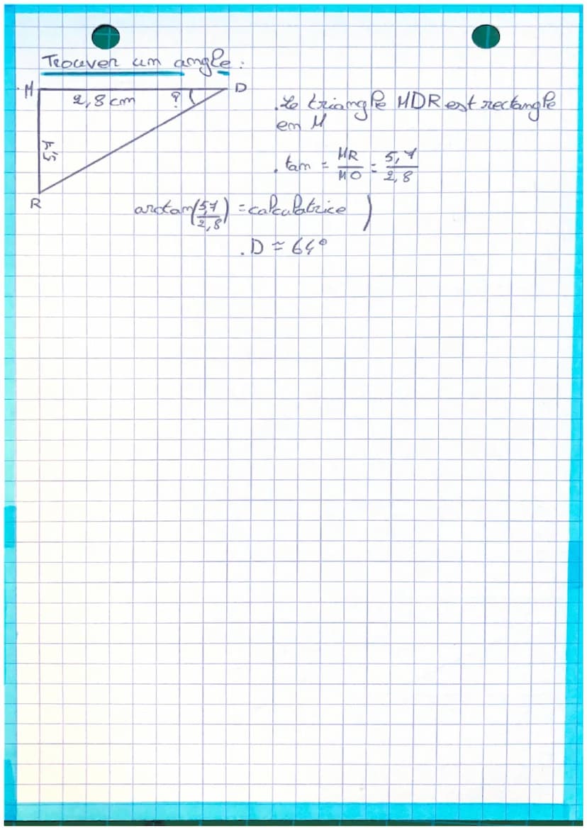 oppose
D
E
3cm
Rapotemuse
- Maths
La trigonométrie
Easinus cas = Adjacent
Hypotemuse
Sinces:
68°
adjacent
Soxonales
Camgente: fam= Opposé
Ad