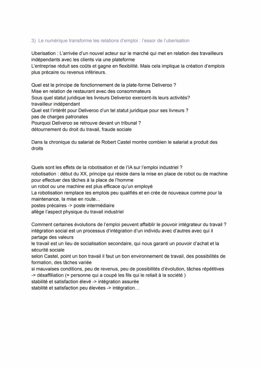 Chapitre 7: Quelles sont les mutations du travail et de l'emploi ?
Introduction : L'usine du groupe PSA à la Janais près de Chartres qui est