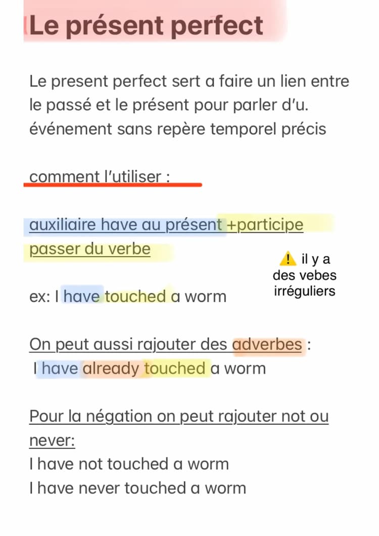 Know le présent perfect  thumbnail