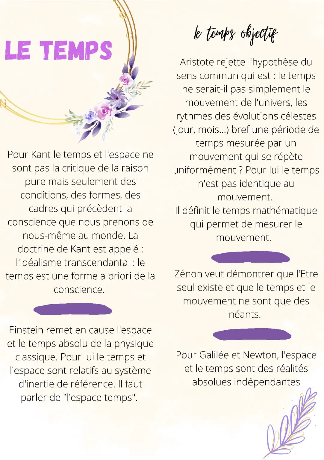 L'existence et le temps