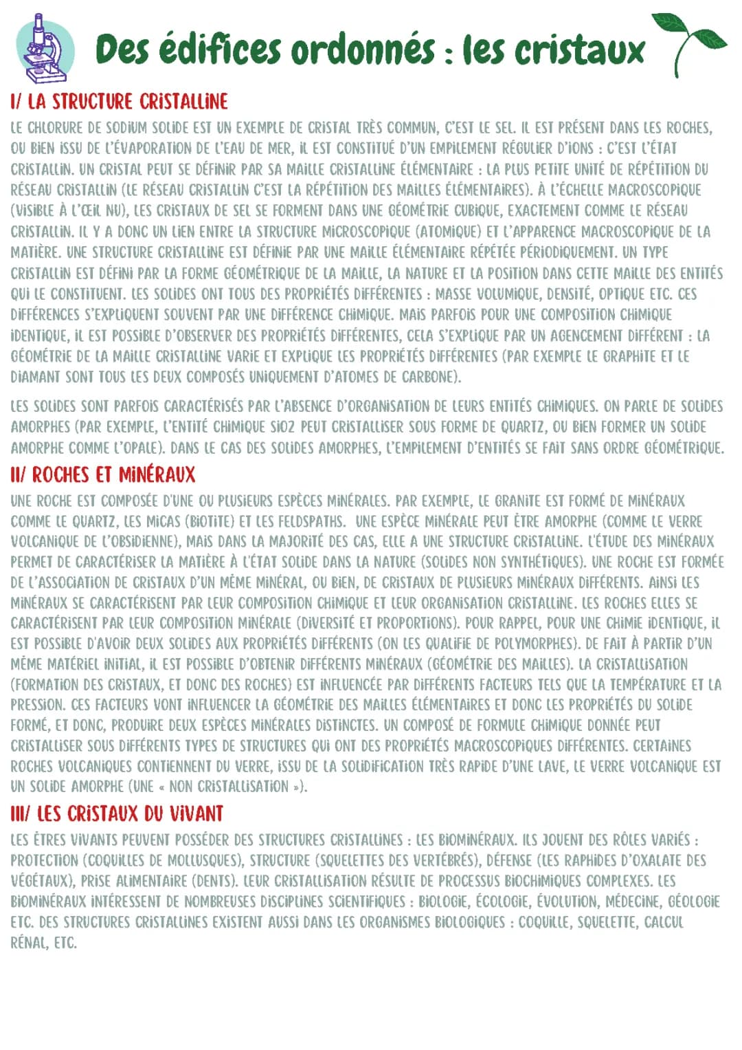 Chlorure de Sodium : Formule, Utilisation et Cristallisation