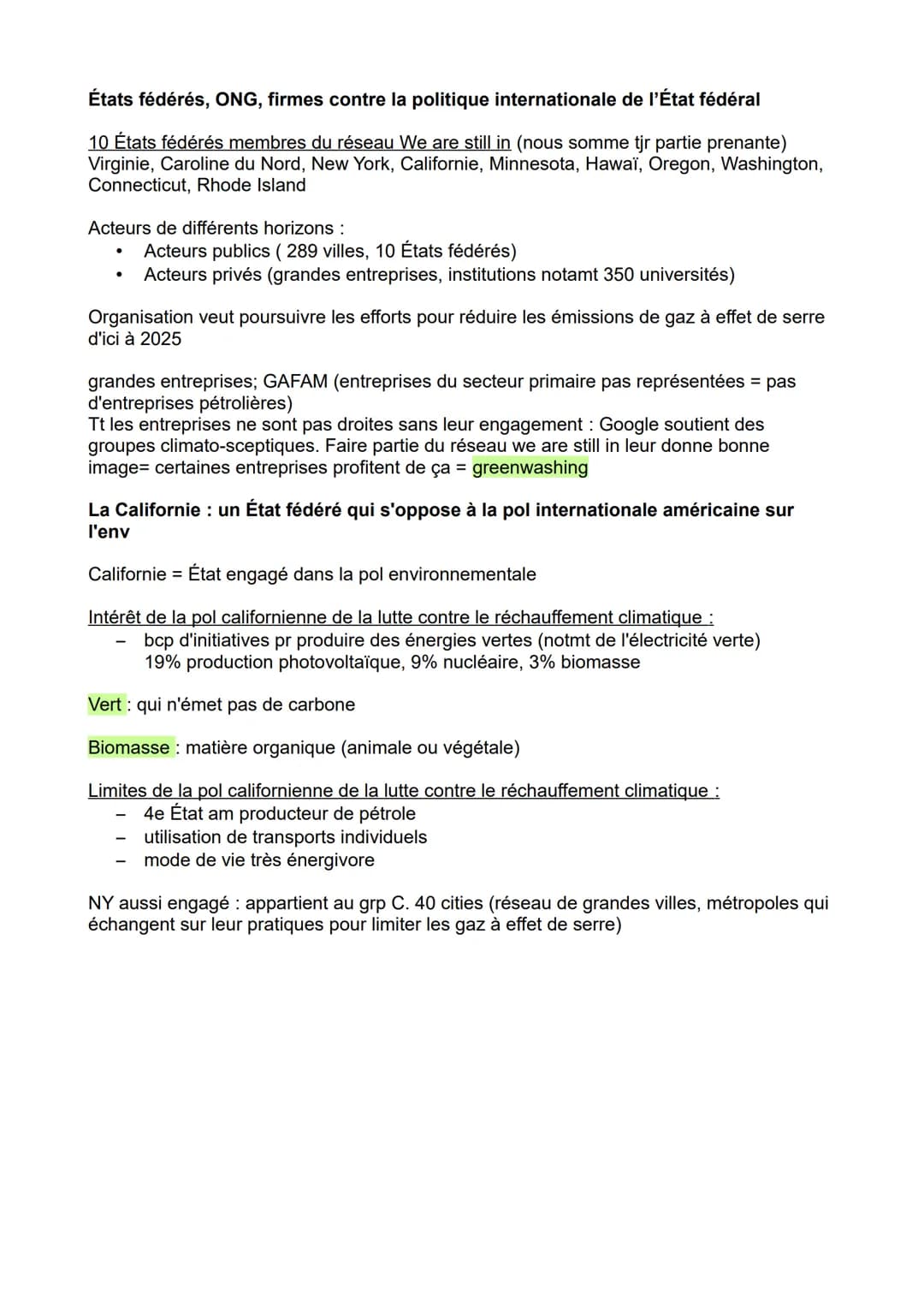 HGGSP
L'ENVIRONNEMENT
Intro :
Selon la géographe Yvonne Veyret l'environnement ne recouvre pas la seule nature =
notion plus large => terme 