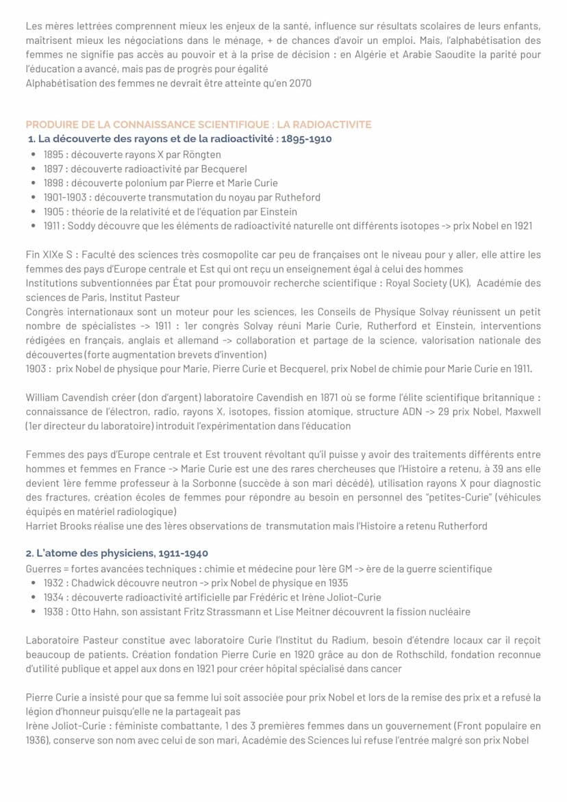 --- OCR Start ---
Séquence 6 - L'enjeu de la connaissance
DEFINIR LA CONNAISSANCE
Fin 2nde GM: progrès technologiques mettent fin à la socié