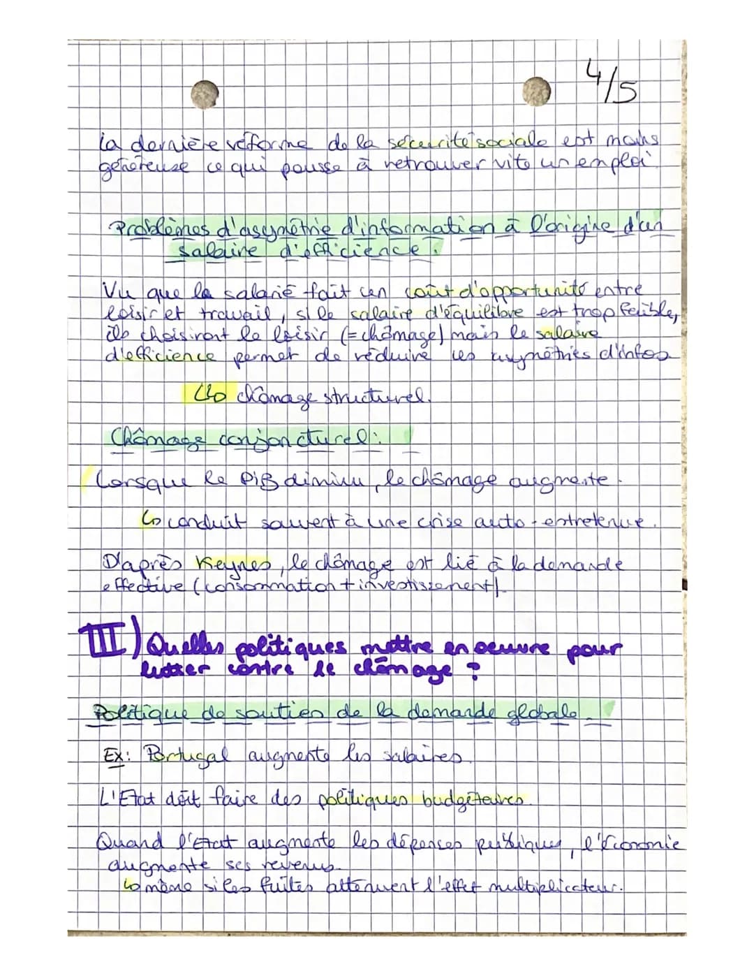 CHAPITRE 5 % 75
Comment lutter contre de chômage?
FriNiti
rition
HON
-un actif: persome ayant un emploi declare et
you qui en cherche des a
