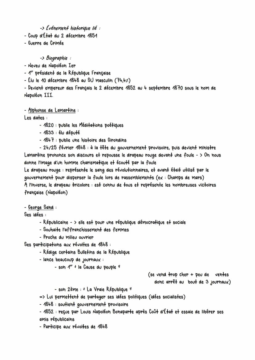 Chapitre 3 La difficile entrée dans l'age
démocratique
: la Deuxième République et le Second
Empire (1848-1870)
-> Définir et utiliser les m