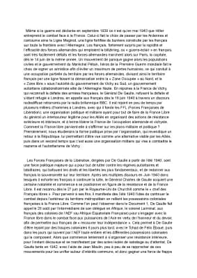 Know Le générale de Gaule et la France libre thumbnail