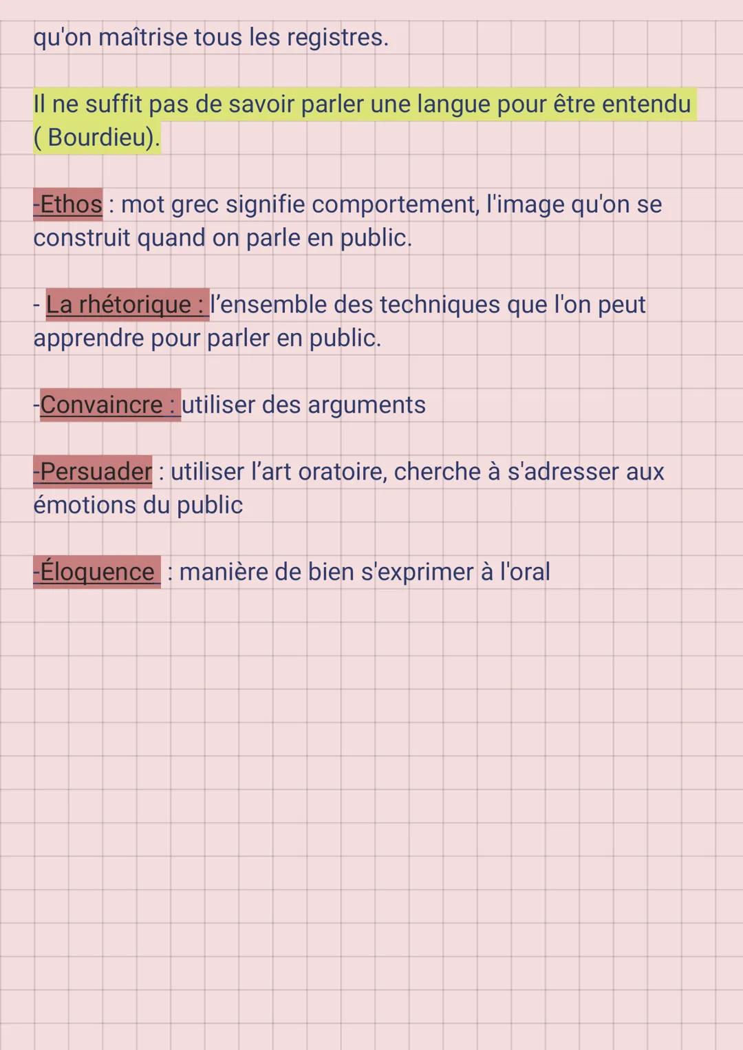Les pouvoirs de la parole Noc
-Langue: ensemble de mots que l'on recueille dans un
dictionnaire.
-Discours : la parole qui utilise les mots 
