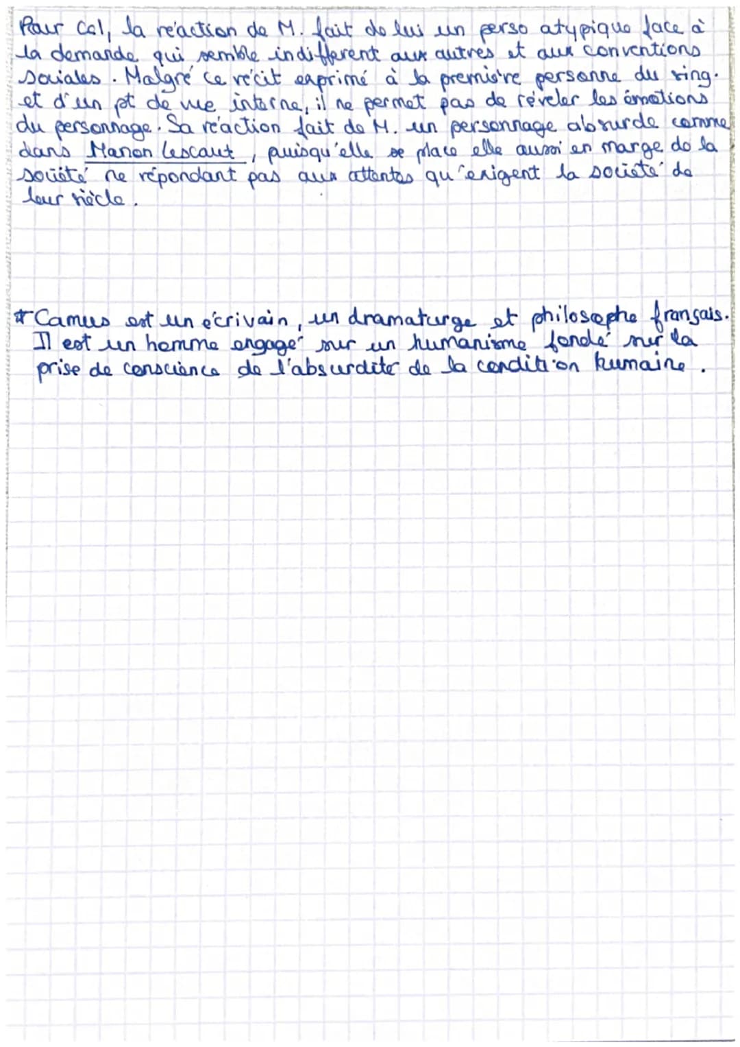 Albert Camus, L'Étranger, 1942
Le soir, Marie est venue me chercher et m'a demandé si je voulais me marier avec elle. J'ai dit
que cela m'ét
