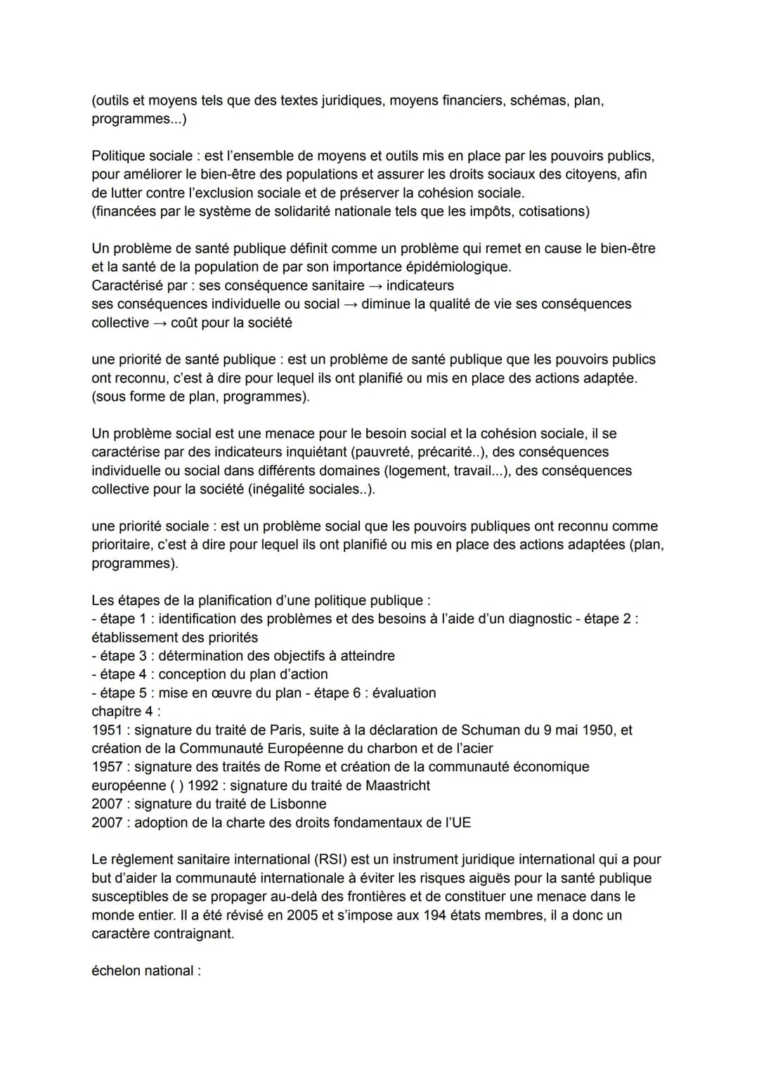 Définitions ST2S
Selon l'OMS, en 1946, la santé est « un état de complet bien-être physique, mental et social
et qui ne consiste pas seuleme