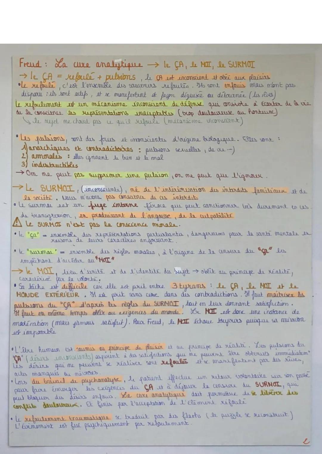 L'inconscient
Signification
• 2 sens:
:
que
→ L'inconscient, un individu
fait m'importe quoi et qui semble
me pas réfléchir à ses actions.
→