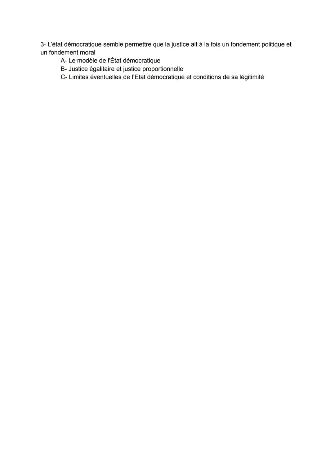 L'Etat
latin "stare" = tenir debout
ensemble des éléments qui organisent la société.
se caractérise par des administrations politique, jurid