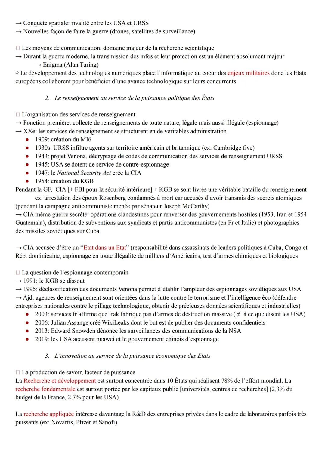 Theme 6: Lenjeu de la connaissance
I. Introduction
A. Vers une société de la connaissance
La connaissance désigne le processus mental de tra