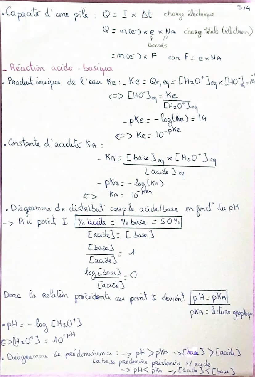 2
Formules
chimies
0
Quantité de matière:
♥
n=
M
m= pxv
M
M=V
Vm
m=CxV
soit m = mx M
soit
P
=
soit
Dosage par etalonnage.
"Au cours d'une di
