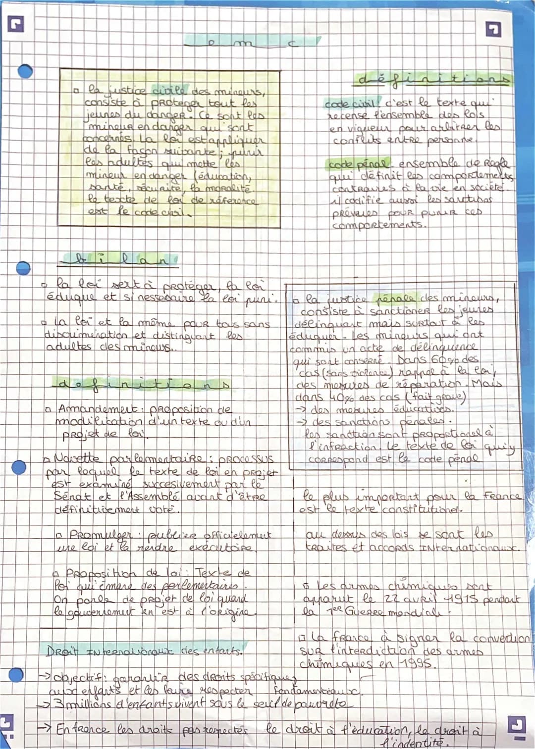 code civil et code pénal EMC