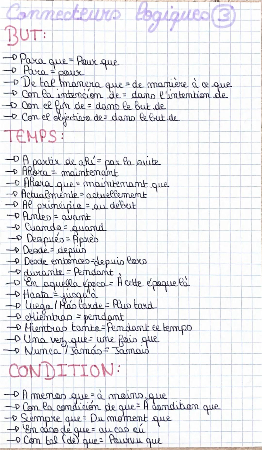 # Connecteurs Bogiques 1

INTRODUCTION:
- →Para emperar = pour commencer
- En primer lugar = en premier lieu
- Primero= tout d'abord
- Ainte