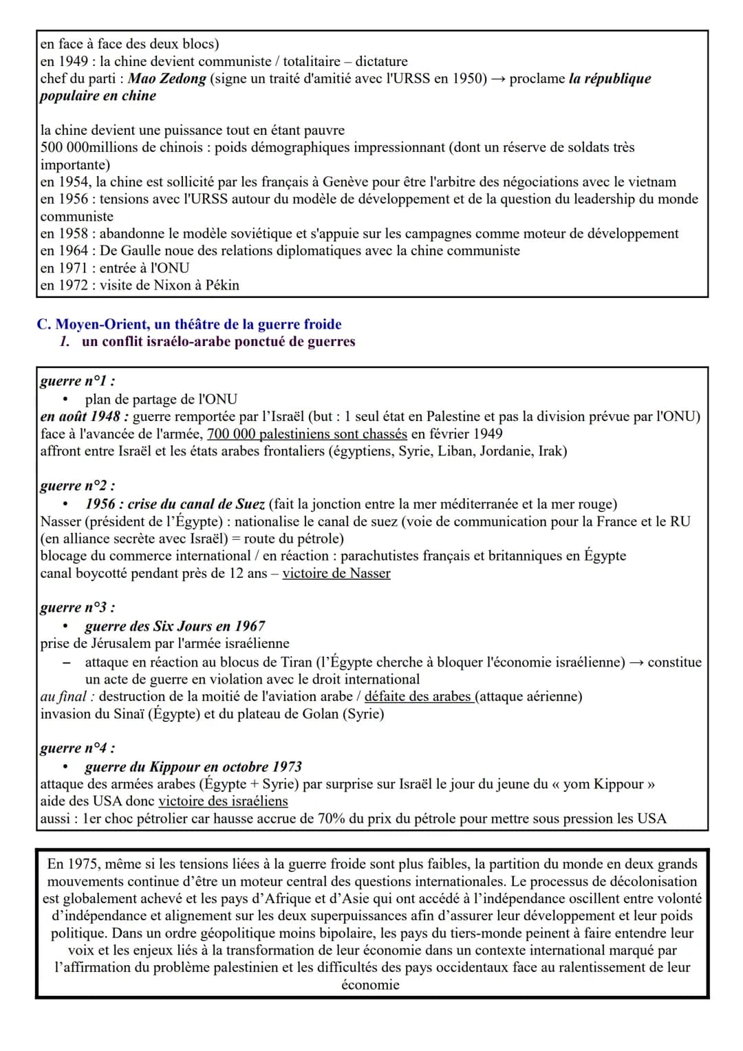 LE NOUVEAU MONDE DE L'APRES GUERRE: 1945-1973
1945 est marquée par la fin de la Seconde Guerre Mondiale. Cette guerre fût un traumatisme imm