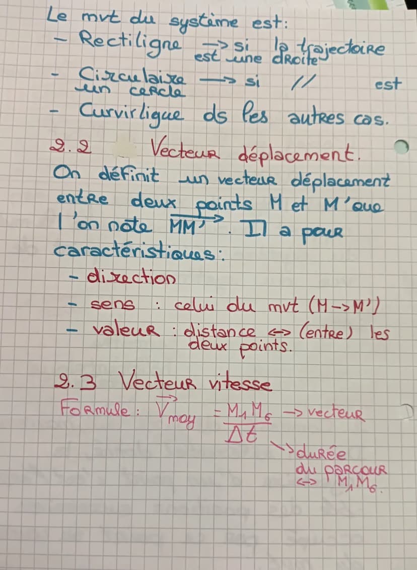 Seconde
J. Que
1.1. Système.
L'objet ou le point de l'objet
on
Exsi
een
1.2. Référentiels.
C'est l'objet de référence par
rapport auquel on 