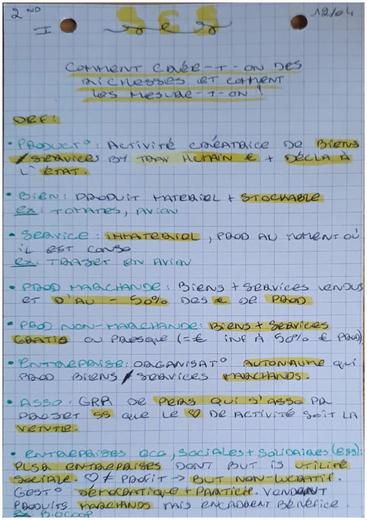 Know Comment cree-t-on des richesses et comment les mesure-t-on ?  thumbnail