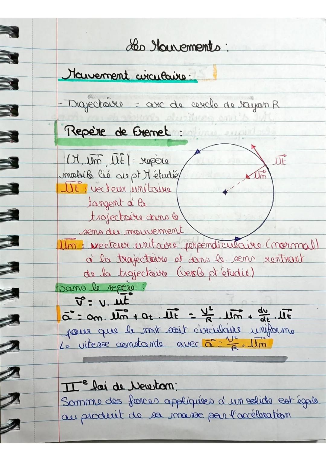 Apprends le Mouvement Circulaire avec des Exercices et PDF!