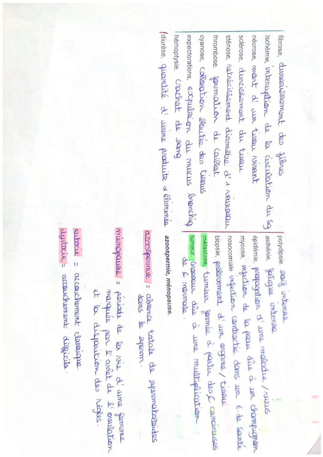 Indiquer le sens de chaque suffixe et préfixe
Sens
Suffixes
Sens
Suffixes
Sens
Préfixes
-algie
darlene
-pathie
maladie
A
Absence
-centèse
po