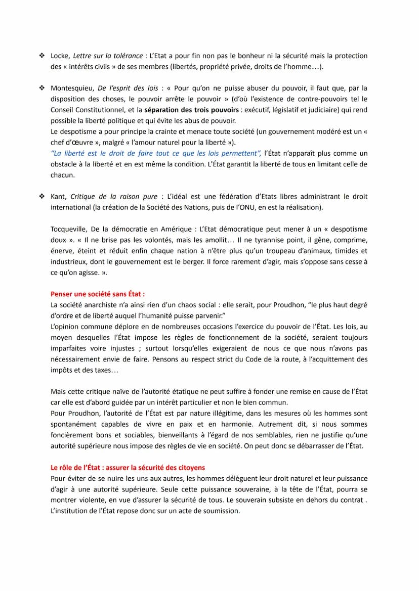 L'État
Définitions :
Antiquité notion assimilée à un régime politique (état démocratique, tyrannique ou d'une
monarchie), à une Nation ou un
