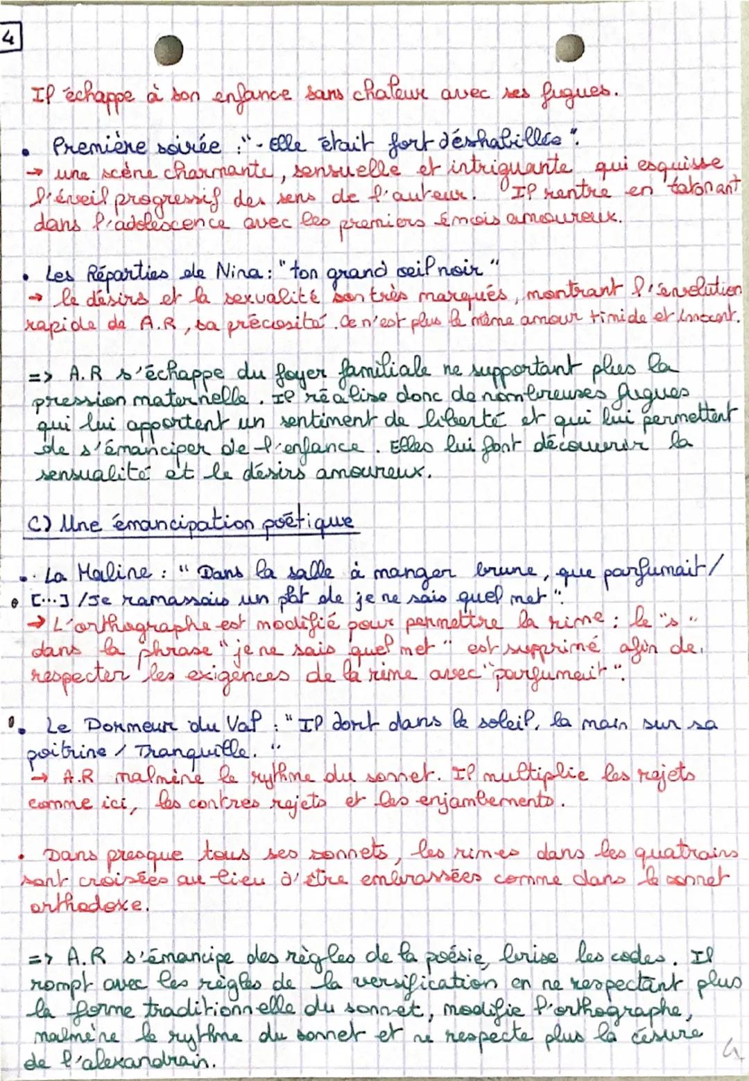 # 4

dissert cahier de douai

Introduction:

[Amorce] La France est en pleine guerre avec la Prusse
quand Arthur Rimbaud rassemble Let copie