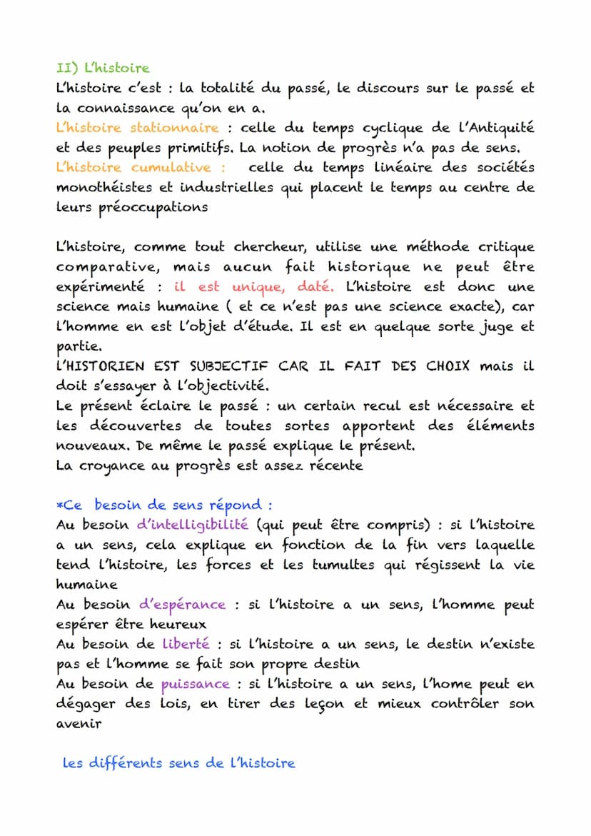I) La religion
Dieu transcendant
Pascal : distingue le Dieu des philosophes et des savants du
Dieu sensible au coeur qui se révèle aux homme