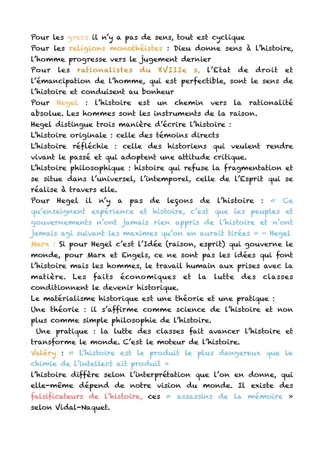 I) La religion
Dieu transcendant
Pascal : distingue le Dieu des philosophes et des savants du
Dieu sensible au coeur qui se révèle aux homme