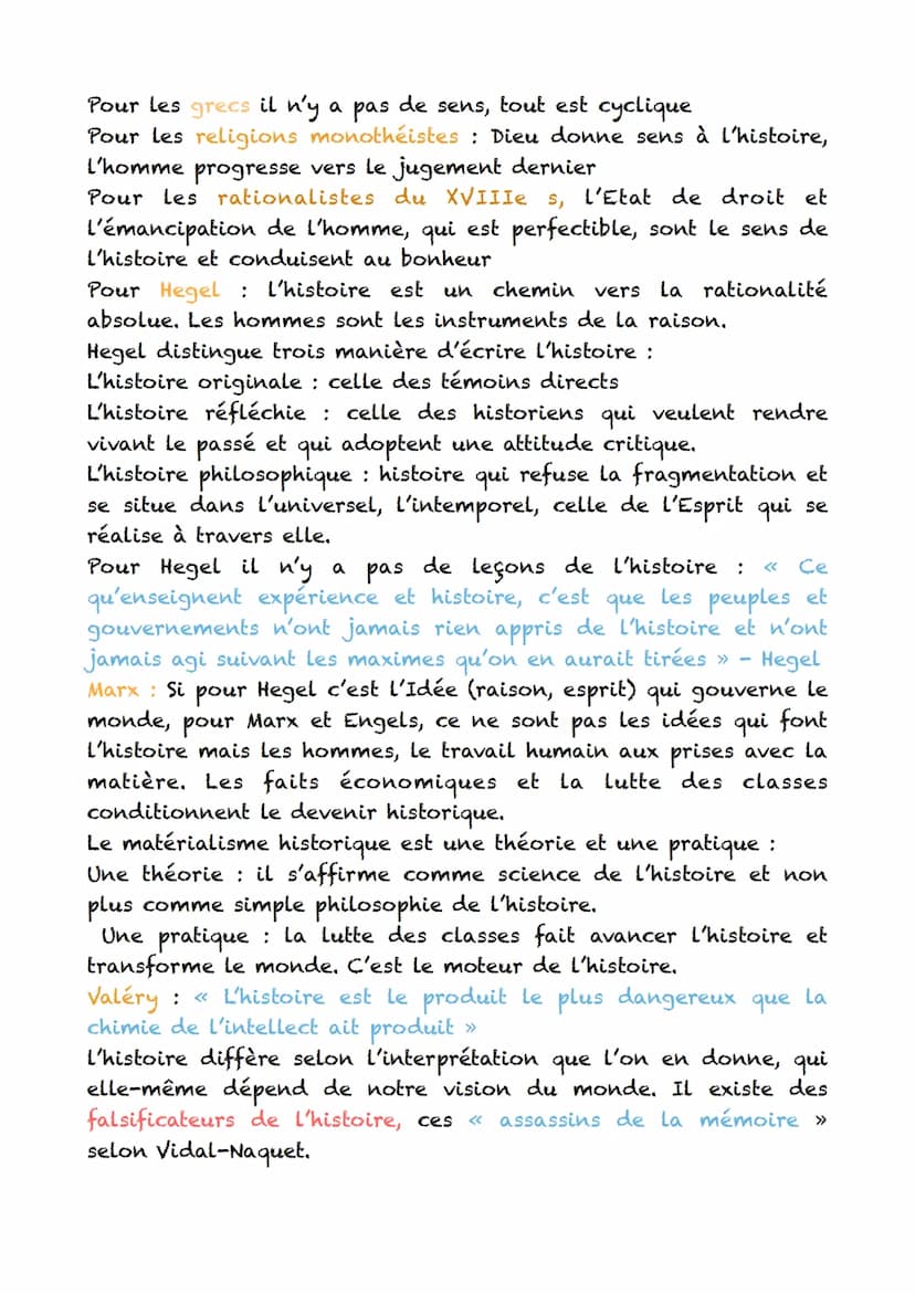 I) La religion
Dieu transcendant
Pascal : distingue le Dieu des philosophes et des savants du
Dieu sensible au coeur qui se révèle aux homme