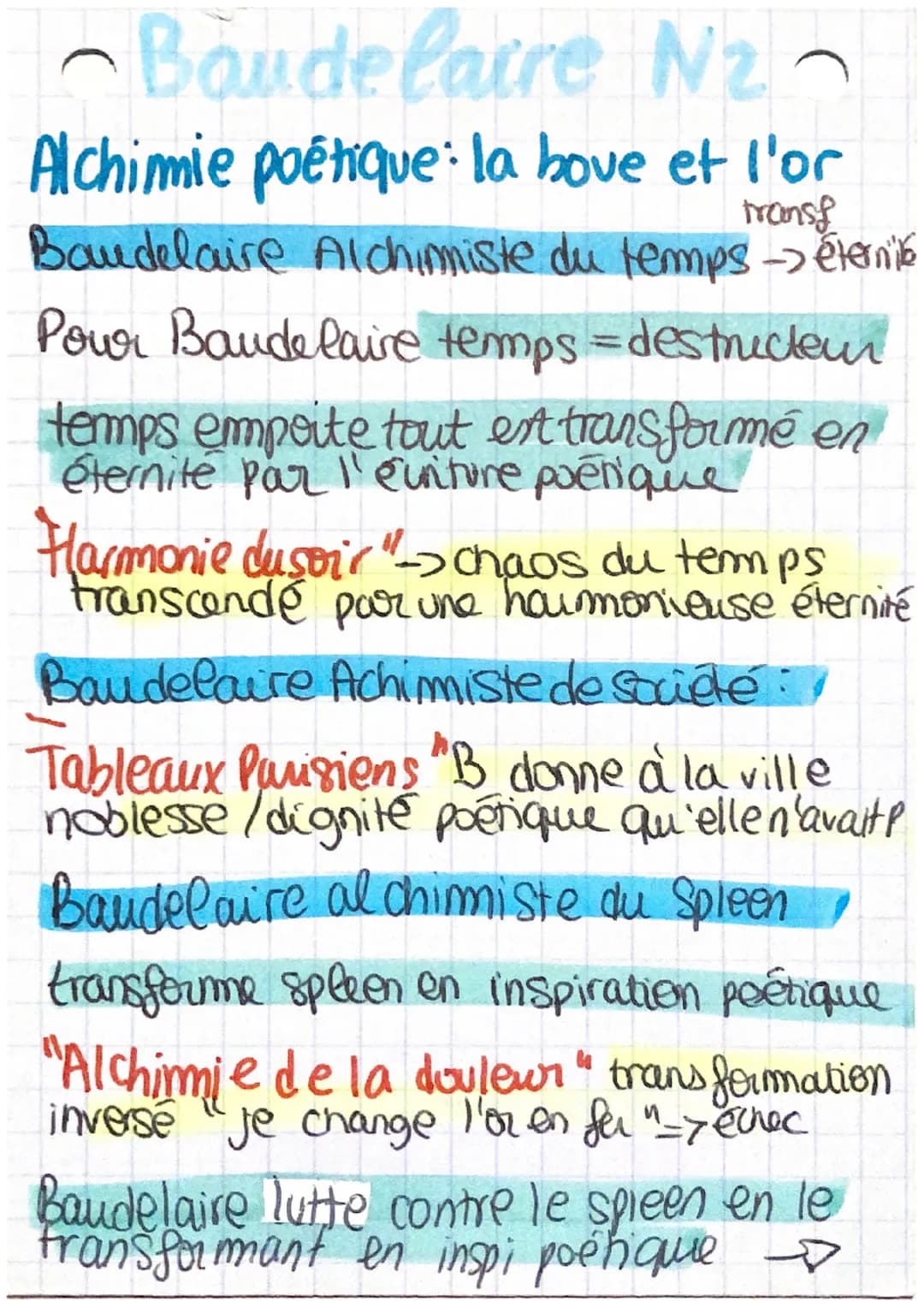 Charles Baudelaire
L'Auteur:
• né à Paris en 1821 mort en 1867
•Père: françois Baudelaire -> prêtre, peintre, amis des Philo
des meurt en 18