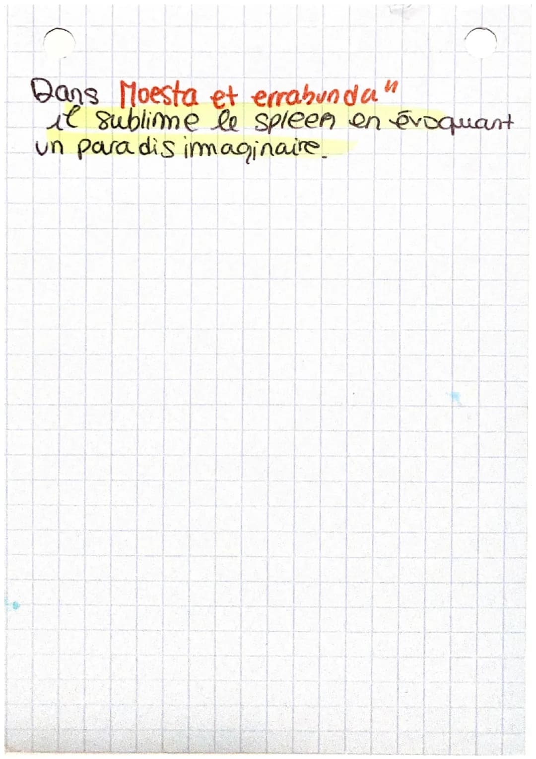 Charles Baudelaire
L'Auteur:
• né à Paris en 1821 mort en 1867
•Père: françois Baudelaire -> prêtre, peintre, amis des Philo
des meurt en 18